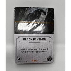 Black Panther‎ Game Cards Front of Cards say Killmonger New